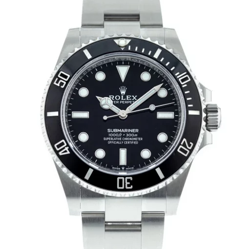 Rolex Submariner 124060 Replica 41mm Black Dial No-Date