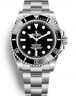 Rolex Submariner 124060 Replica 41mm Black Dial No-Date