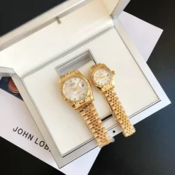 Rolex Datejust RG36/28 Replica Silver Dial with Diamond Markers