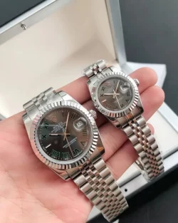 Rolex Datejust 36/28mm Replica Grey Dial Roman Markers
