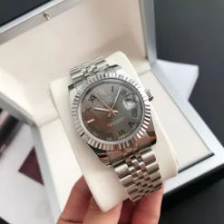 Rolex Datejust 36/28mm Replica Grey Dial Roman Markers