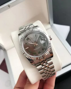 Rolex Datejust 36/28mm Replica Grey Dial Roman Markers