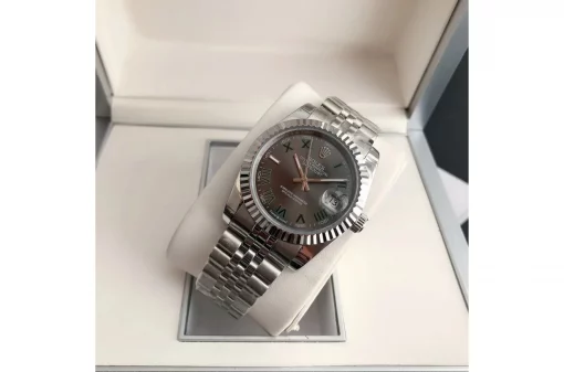 Rolex Datejust 36/28mm Replica Grey Dial Roman Markers