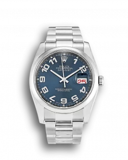 Rolex Datejust 116200 Replica 36mm Blue Concentric Dial