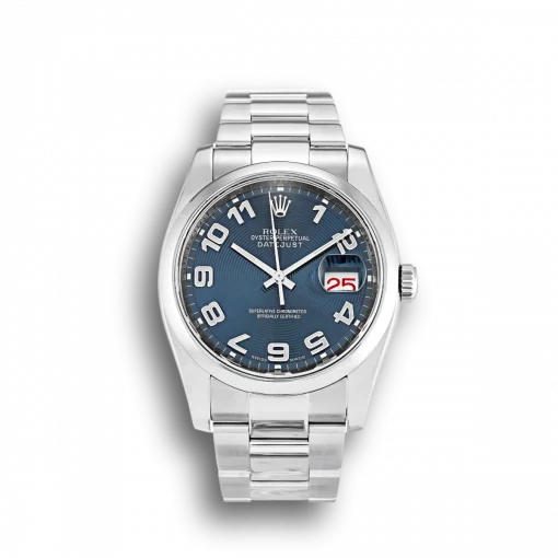 Rolex Datejust 116200 Replica 36mm Blue Concentric Dial