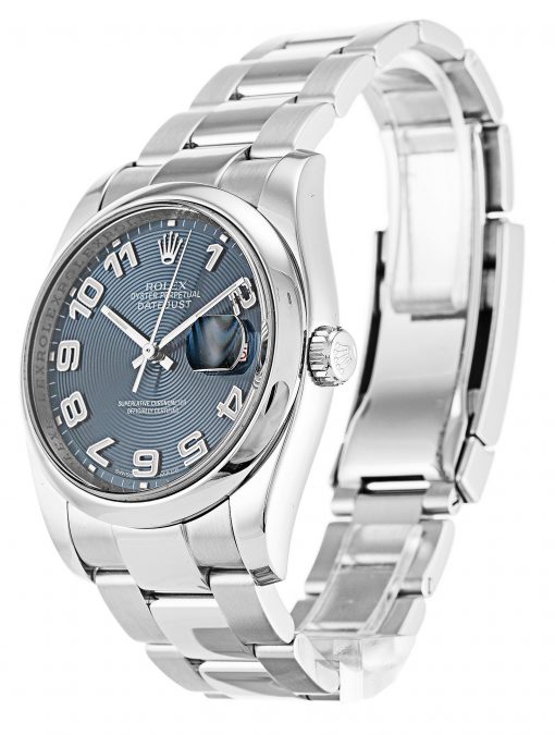 Rolex Datejust 116200 Replica 36mm Blue Concentric Dial