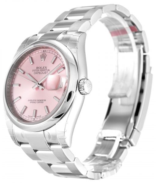 Rolex Datejust 116200 Replica 36mm Pink Dial