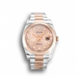 Rolex Datejust 116201 Rose Dial