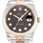 Rolex Datejust 116231 Replica Black Dial 36mm