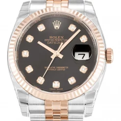 Rolex Datejust 116231 Replica Black Dial 36mm