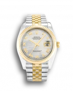 Rolex Datejust 116233 Mother of Pearl 36mm White Dial