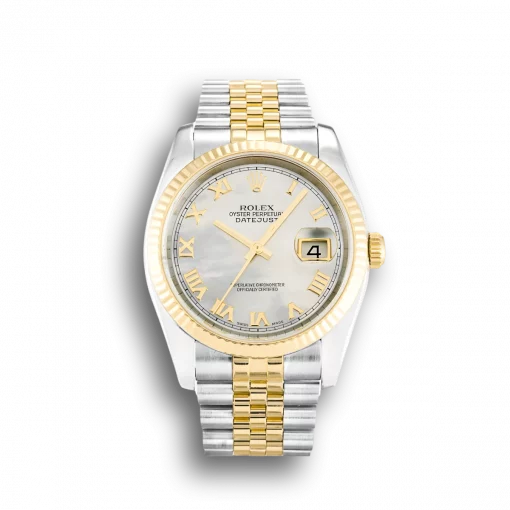 Rolex Datejust 116233 Mother of Pearl 36mm White Dial