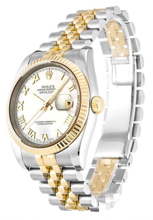 Rolex Datejust 116233 Mother of Pearl 36mm White Dial