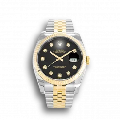 Rolex Datejust 116233 Replica Black Dial Two-Tone 36mm