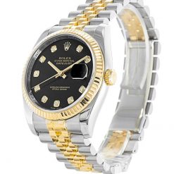 Rolex Datejust 116233 Replica Black Dial Two-Tone 36mm