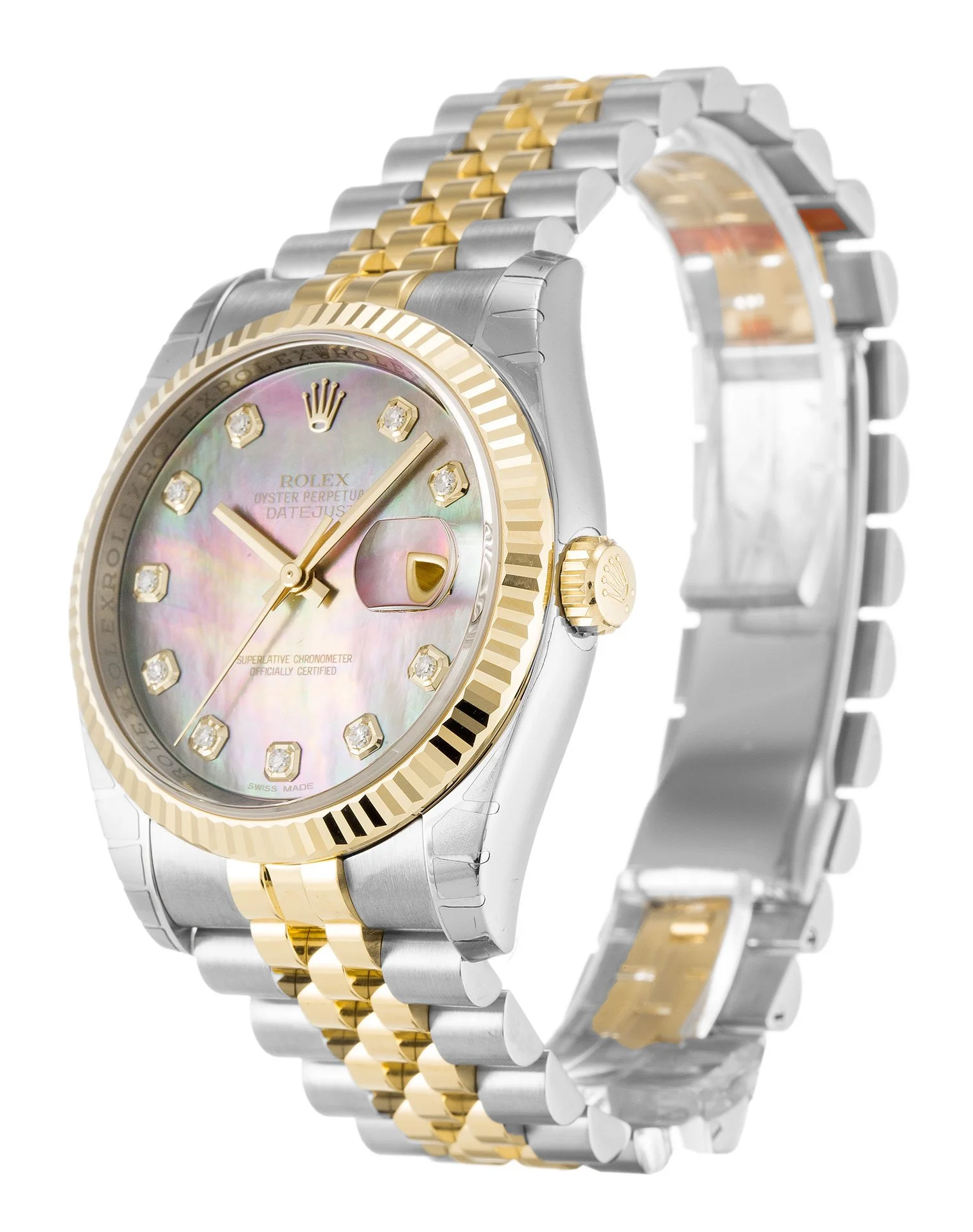 Rolex Datejust 116233 Replica Mother of Pearl Black Dial 36mm Rolex Datejust 116233 Replica Mother of Pearl Black Dial 36mm