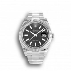 Rolex Datejust 116334 Replica 41mm Black Dial