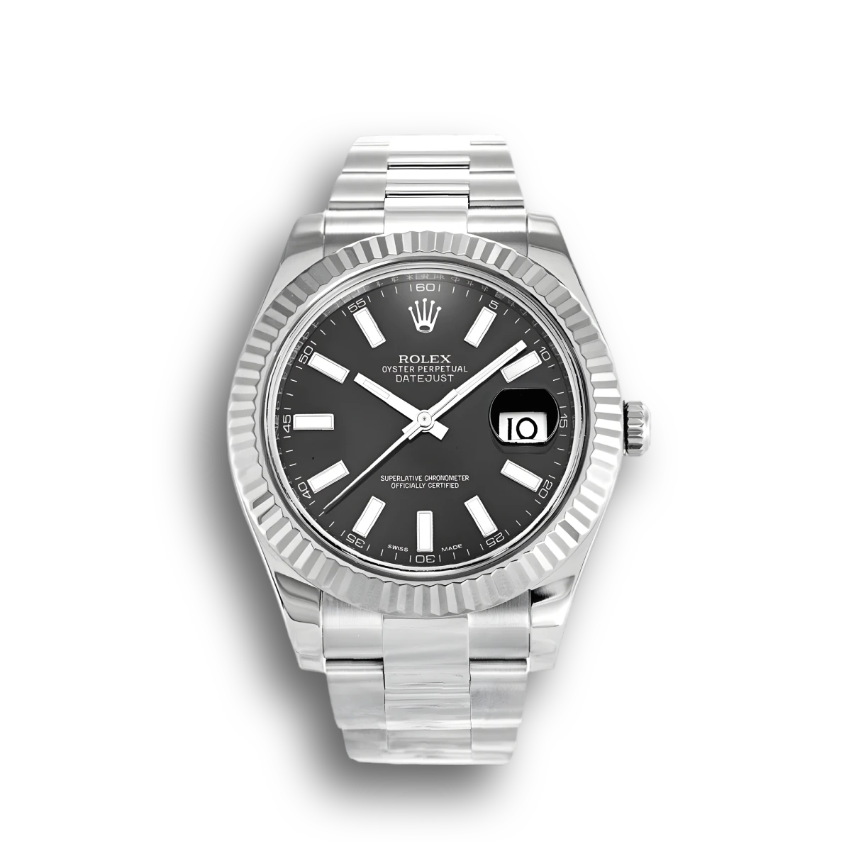 Rolex Datejust 116334 Replica 41mm Black Dial Rolex Datejust 116334 Replica 41mm Black Dial