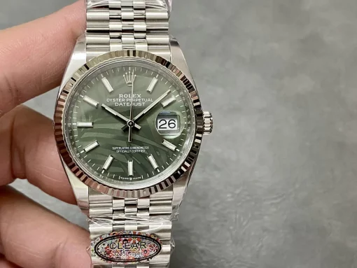 Rolex Datejust 126234-0047 Replica 36mm Palm Motif Dial