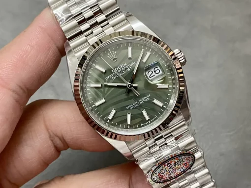Rolex Datejust 126234-0047 Replica 36mm Palm Motif Dial