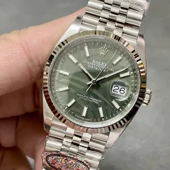 Rolex Datejust 126234 0047 Replica 36mm Palm Motif Dial 05