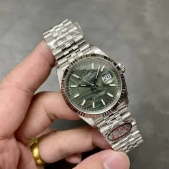 Rolex Datejust 126234 0047 Replica 36mm Palm Motif Dial 06