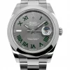 Rolex Datejust 126334 Superclone Rhodium Dial 41mm “Wimbledon” Flutted / Jubilee