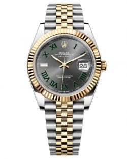 Rolex Datejust 126333 Superclone Rhodium Dial 41mm “Wimbledon”