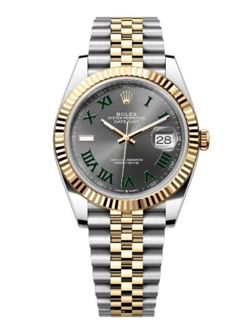 Rolex Datejust 126333 Superclone Rhodium Dial 41mm “Wimbledon”