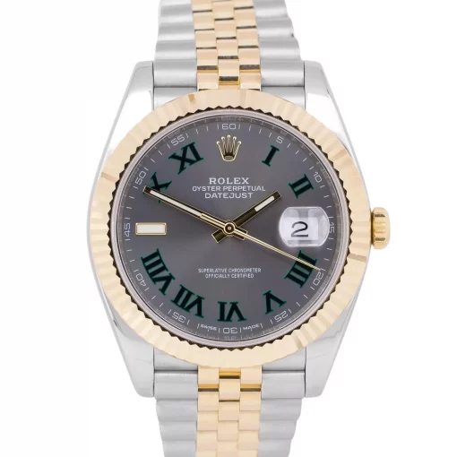 Rolex Datejust 126333 Superclone Rhodium Dial 41mm “Wimbledon”