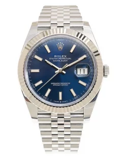 Rolex Datejust 126334 Replica 41mm Blue Dial Jubilee