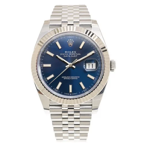 Rolex Datejust 126334 Replica 41mm Blue Dial Jubilee