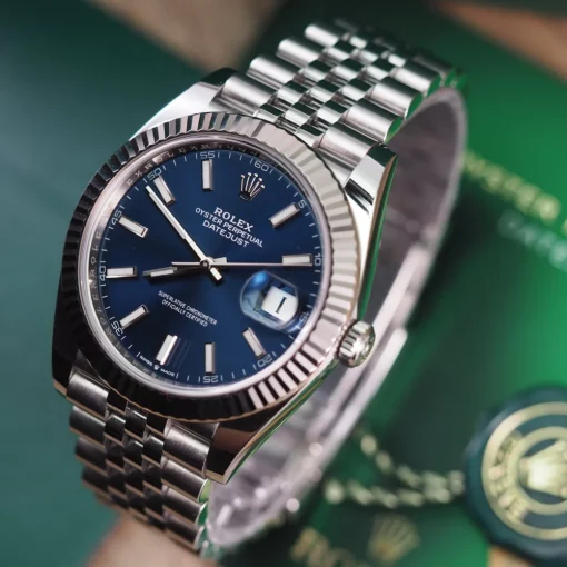 Rolex Datejust 126334 Replica 41mm Blue Dial Jubilee