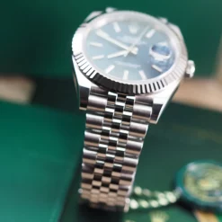 Rolex Datejust 126334 Replica 41mm Blue Dial Jubilee5