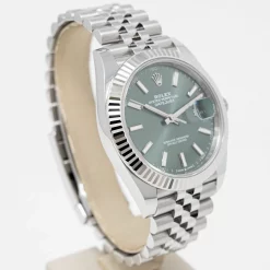 Rolex Datejust 126334 Replica 41mm Green Dial Jubilee
