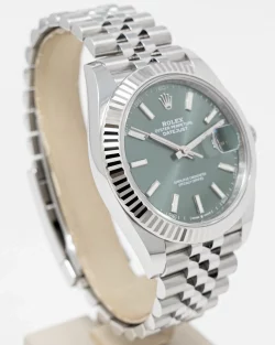 Rolex Datejust 126334 Replica 41mm Green Dial Jubilee