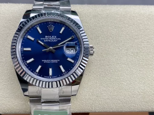 Rolex Datejust 126334 Replica Blue Dial 41mm Oyster