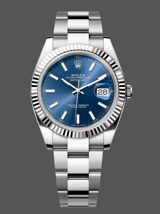 Rolex Datejust 126334 Replica Blue Dial 41mm Oyster