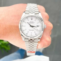 Rolex Datejust 126334 Replica White Dial