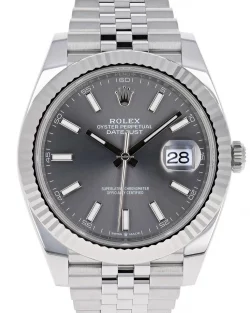 Rolex Datejust 126334 Superclone Rhodium Dial 41mm Jubilee