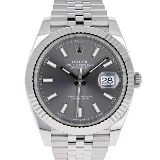 Rolex Datejust 126334 Superclone Rhodium Dial 41mm Jubilee