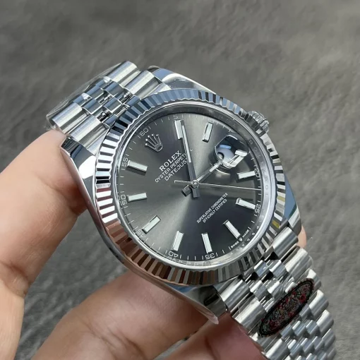 Rolex Datejust 126334 Superclone Rhodium Dial 41mm Jubilee