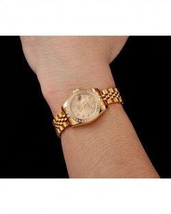 Rolex Datejust 1454096 Superclone Gold Dial 28mm