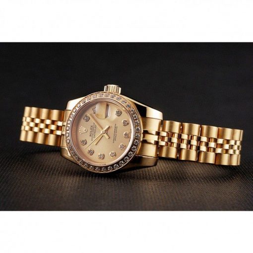 Rolex Datejust 1454096 Superclone Gold Dial 28mm