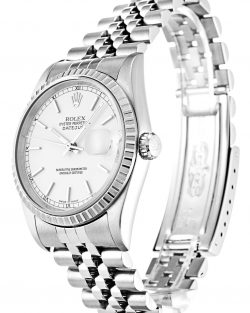 Rolex Datejust 16220 White Dial