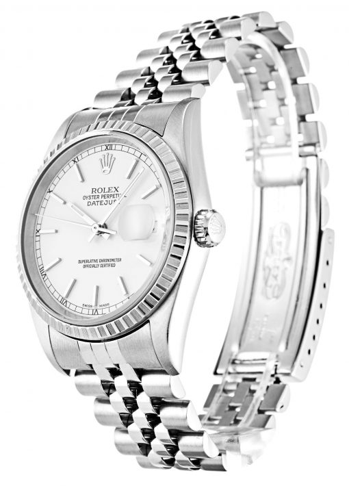 Rolex Datejust 16220 White Dial
