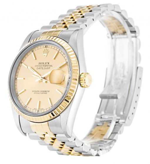 Rolex Datejust 16233 Replica 36mm Champagne Dial
