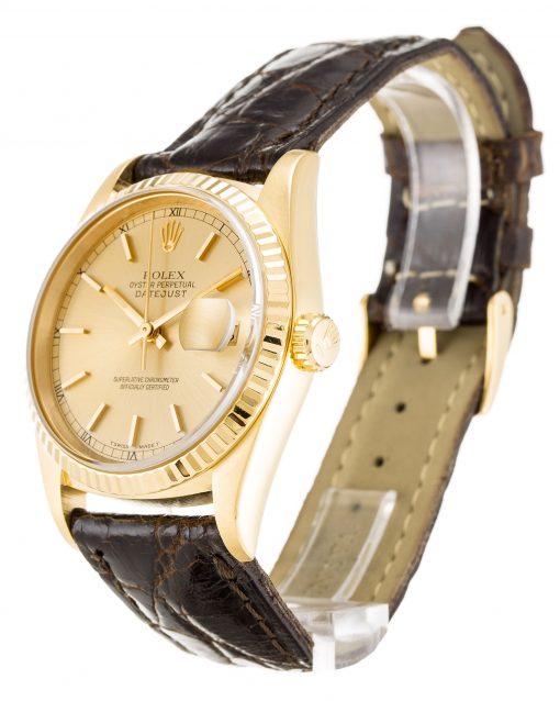 Rolex Datejust 16238 Replica 36mm Champagne Dial