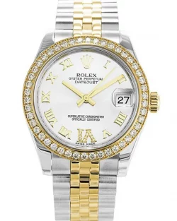 Rolex Datejust 178383 Replica White Dial Two-Tone