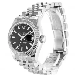 Rolex Datejust 179174 Replica Black Dial 26mm